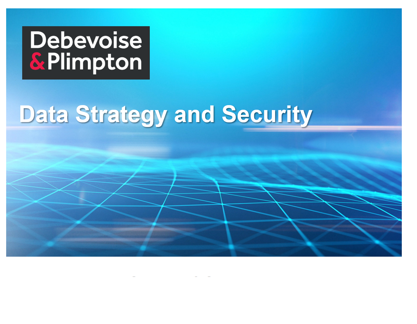 Debevoise & Plimpton Launches Data Strategy and Security Portal
